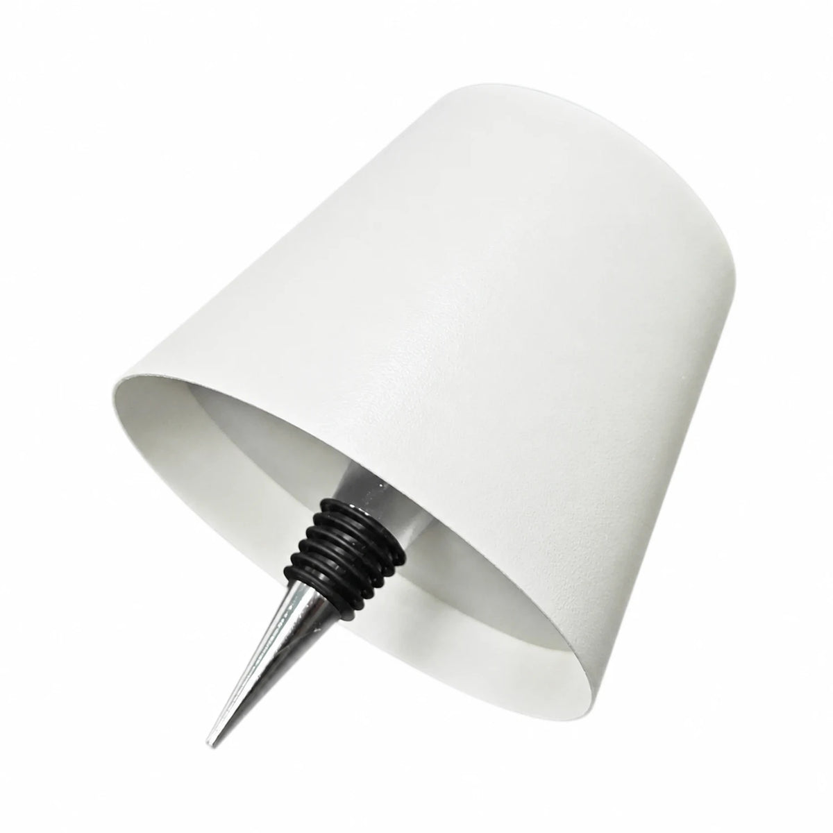 Luminária LED branca recarregável para encaixe em garrafa